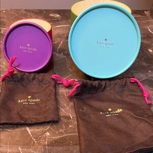 kate spade - jewelry boxes with bags